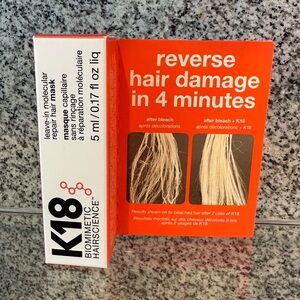 K18 Leave-In Molecular Repair Hair Mask 5 ml